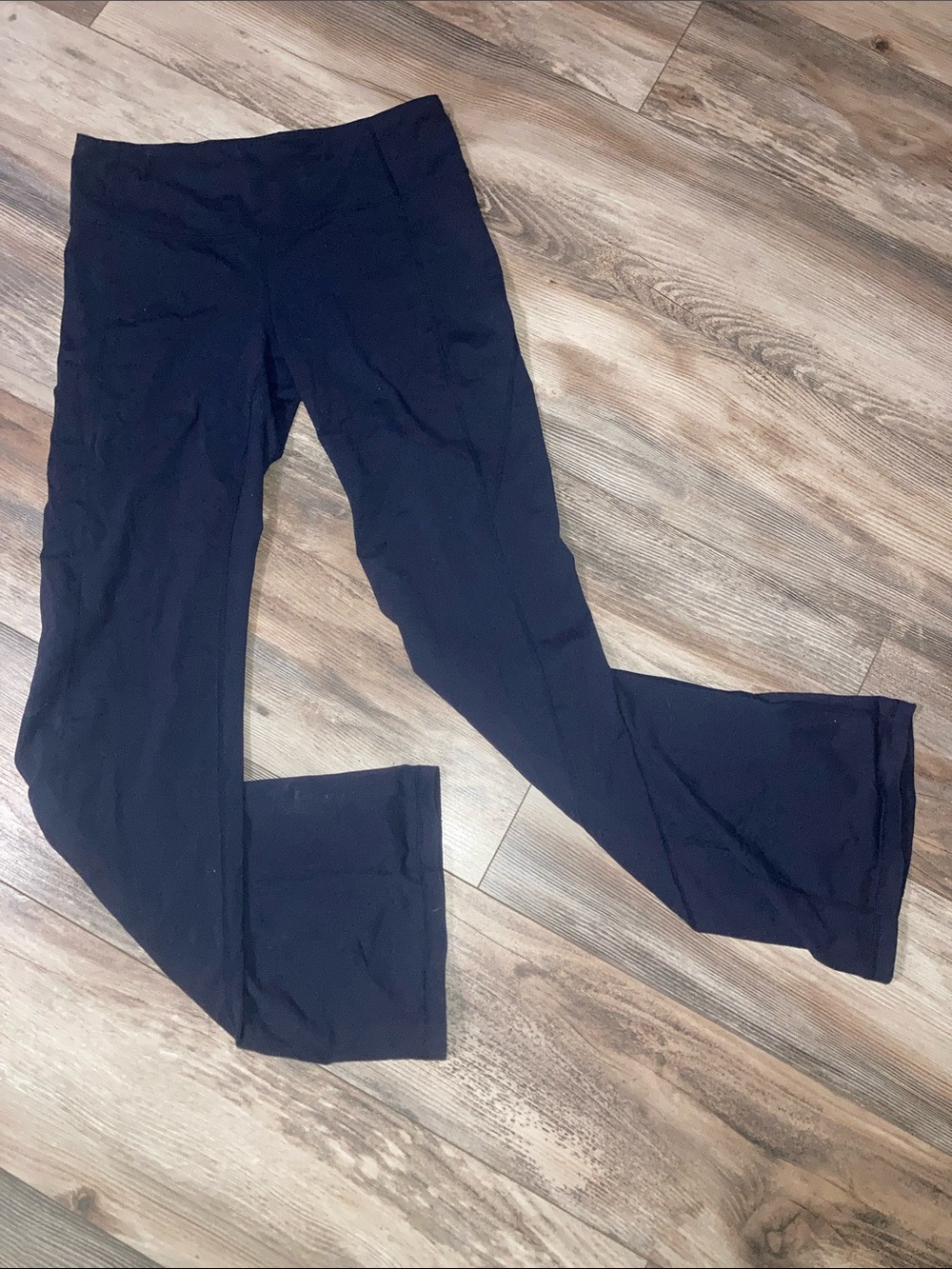 Athleta Women’s Navy Flare Leg Pants Size L